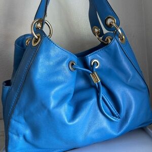 Michael Kors Ludlow Shoulder bag in Heritage Blue